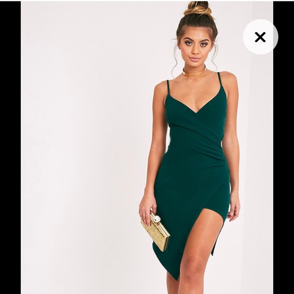 side slit bodycon dress